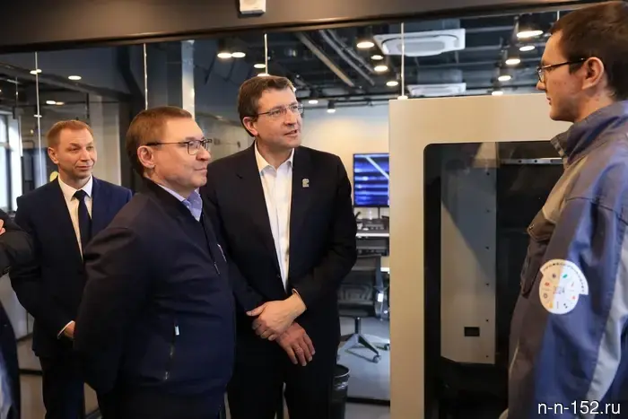 Gleb Nikitin presented the project for the development of the technopark "Nizhpolygraph".