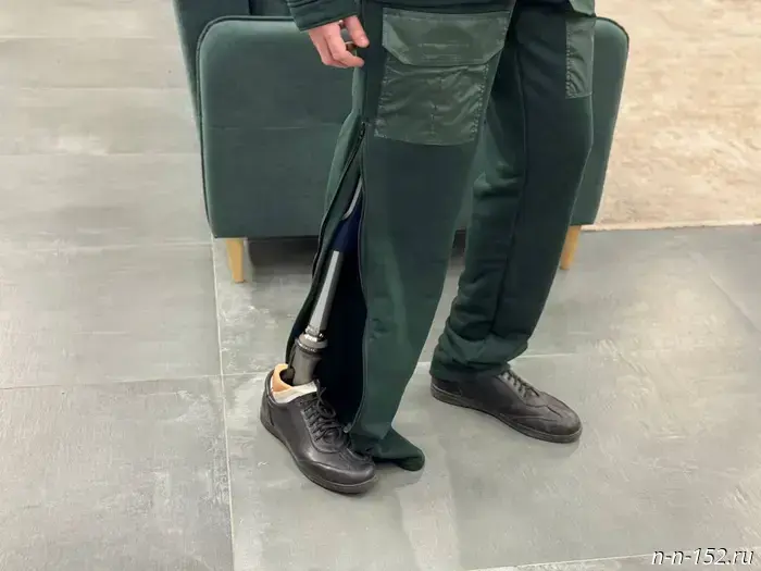 Первый набор адаптивной одежды был передан ветерану СВО из Нижнего Новгорода.