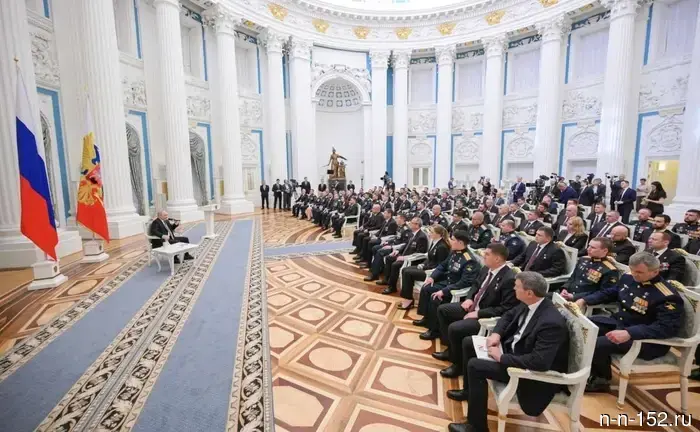 Vladimir Putin met with the graduates of the "Time of Heroes" program.
