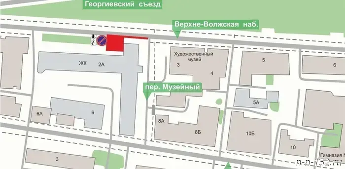In Nizhny Novgorod, parking will be restricted on the section of the Verkne-Volzhskaya Embankment.