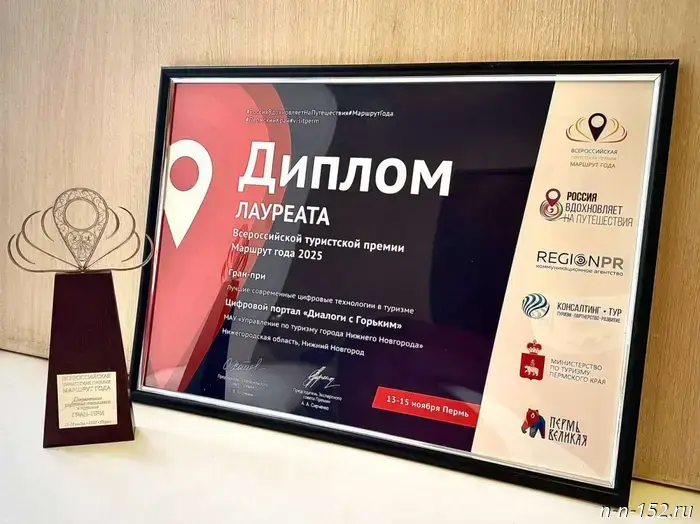 The Nizhny Novgorod project "Dialogues with Gorky" won the grand prix of a federal award.