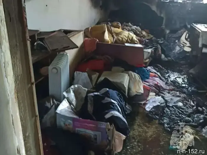 A pensioner died in a fire caused by an outlet in the Nizhny Novgorod region.