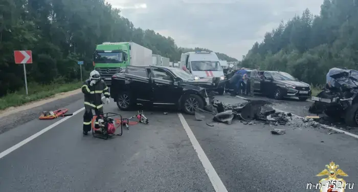 On the federal highway in the Nizhny Novgorod region, a collision occurred between a Geely and an Audi: two dead and a child injured.