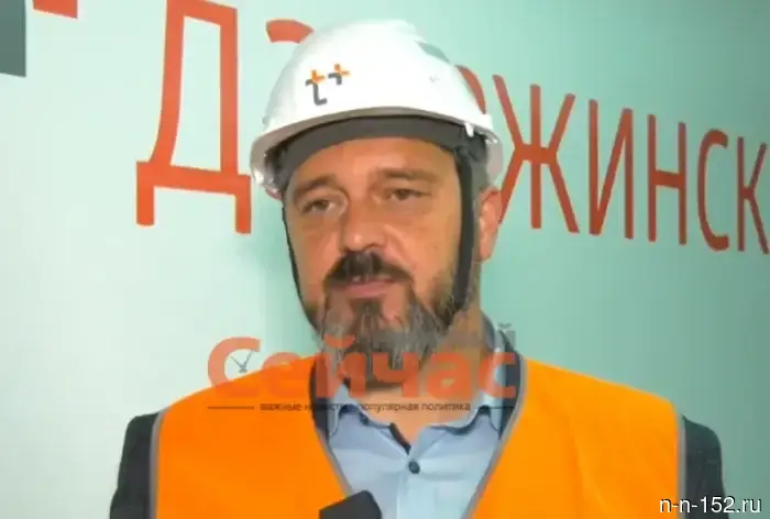 Mikhail Klinkov checked the progress of work at the Dzerzhinskaya CHPP.
