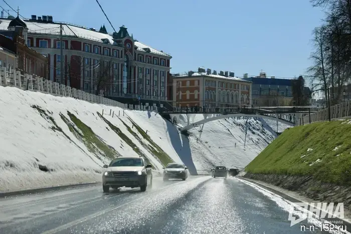 Photo of the day: winter and spring met at the Zelensky Congress