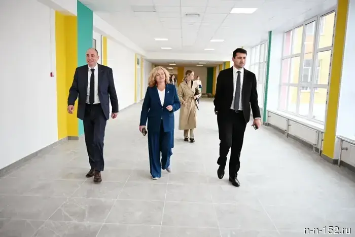 New school for 1000 students: the party delegation checked the institution's readiness for September 1st.