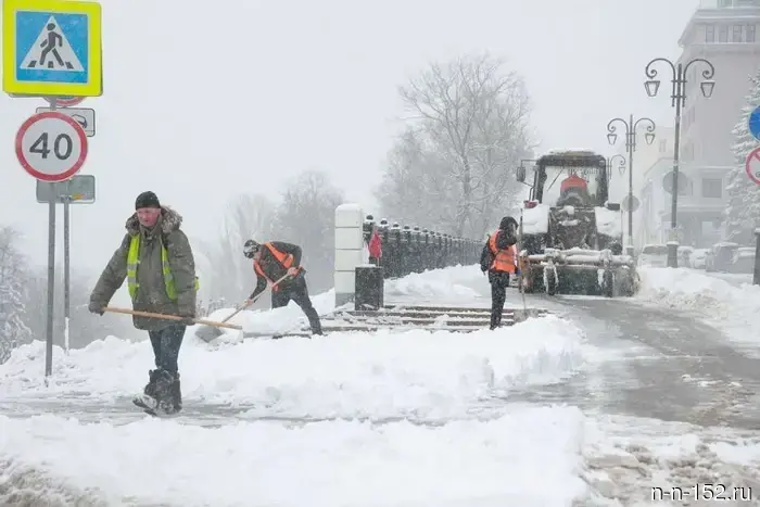 The snow cover has increased to 27 cm in Nizhny Novgorod during the time of anomalous snowfalls in April.