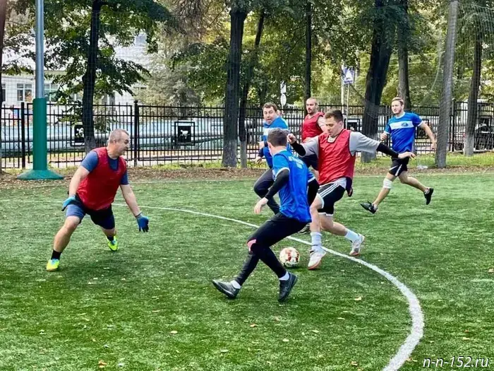 Members of the Kanavinsky District volunteer patrol won the city mini-football tournament.