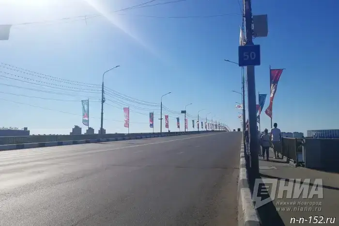 Мосты Нижнего Новгорода оборудованы интеллектуальной системой безопасности.