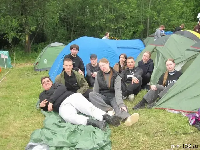 Students of the Presidential Academy participated in a tourist rally in the Moscow region.