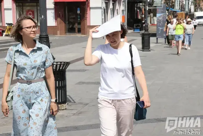 В Нижегородской области шесть человек пострадали из-за жары.