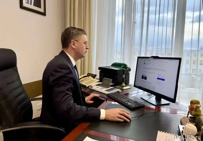 Andrey Gneushev voted for improvement projects in the Nizhny Novgorod region.