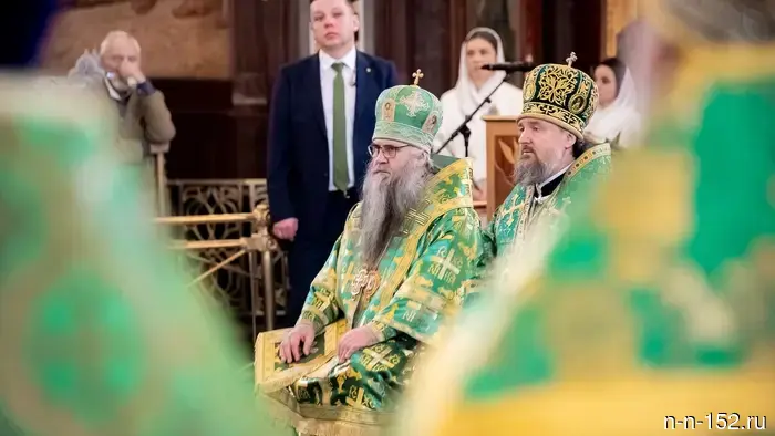 Патриарх всей Руси рукоположил архимандрита Иосифа в епископа Лысковского.