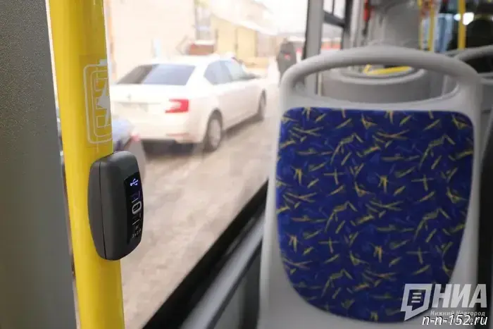 The new Lotos bus has started running between Sormovo and Verkhniye Pechery.