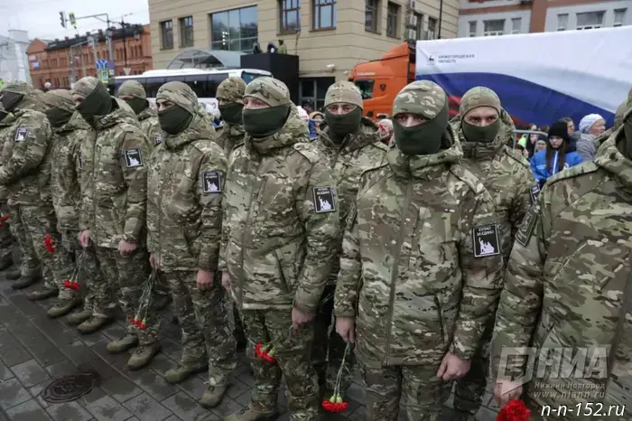 Из Нижнего Новгорода в зону СВО выехал новый отряд добровольцев.