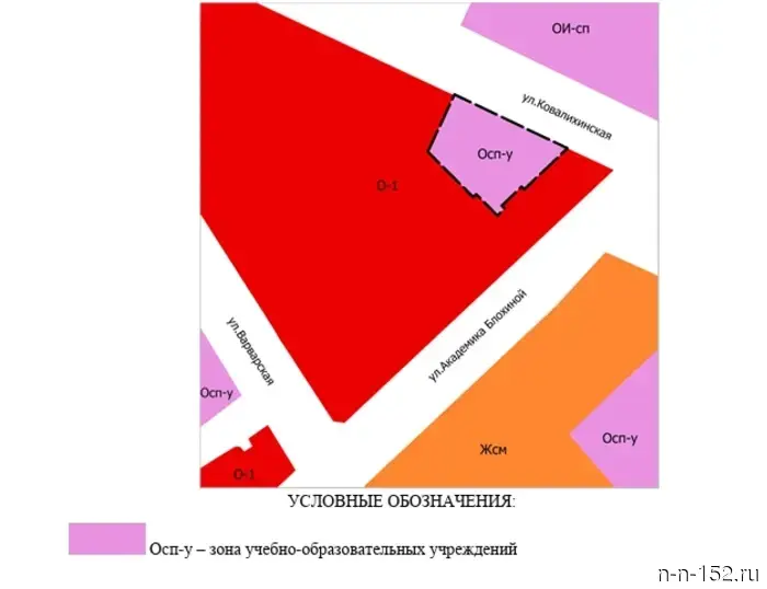 В Нижнем Новгороде планируется внесение изменений в генеральный план для строительства нового корпуса НГПУ.