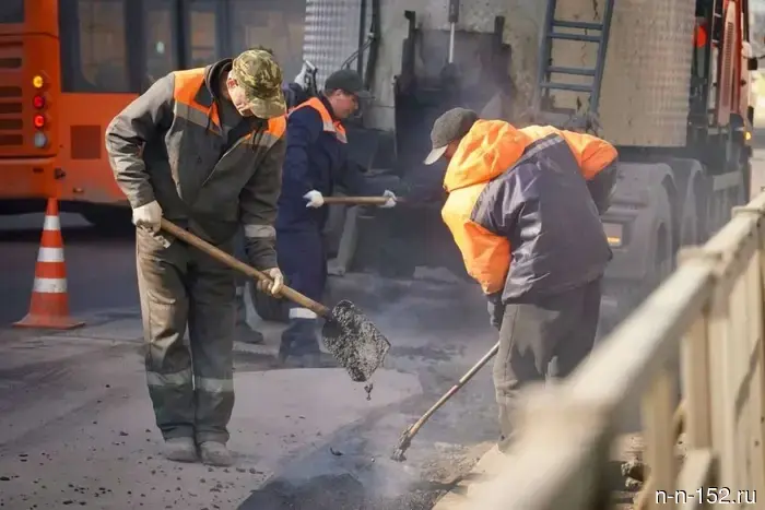 Pothole repairs in Nizhny Novgorod are planned to be completed by May.