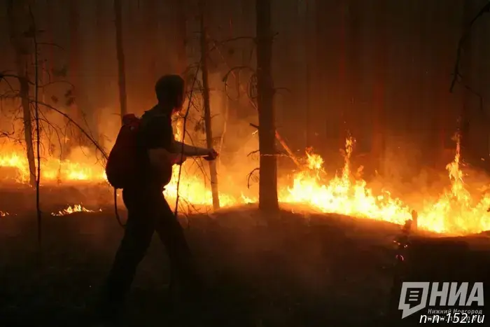 High fire hazard will be established in the Nizhny Novgorod region.
