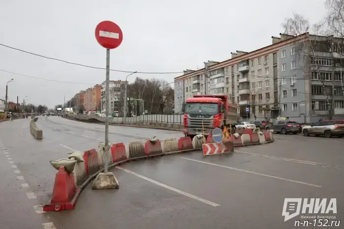 Photos of the parallel road to Rodionov Street in Nizhny Novgorod have been published.