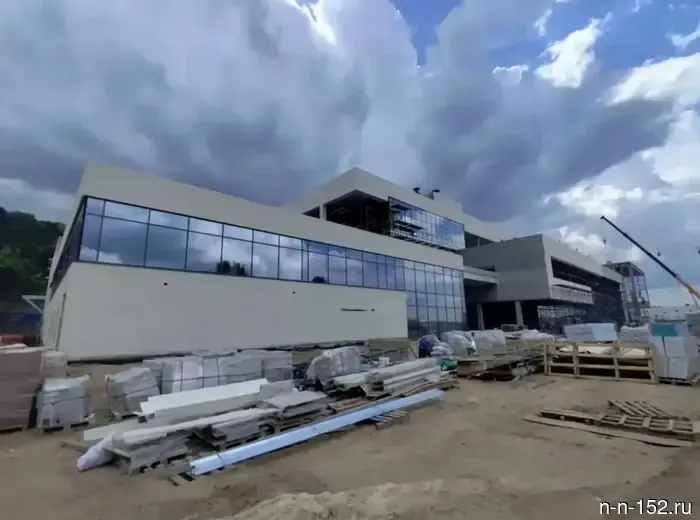 Nizhny Novgorod residents were shown the progress of the construction of the eco-park on the Rowing Canal.