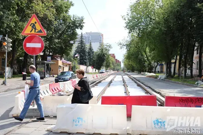 Трамваи могут вернуться на Ошарскую улицу раньше Нового года.