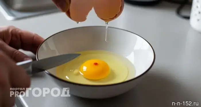 The dark spot in the egg will no longer scare you after this simple explanation.