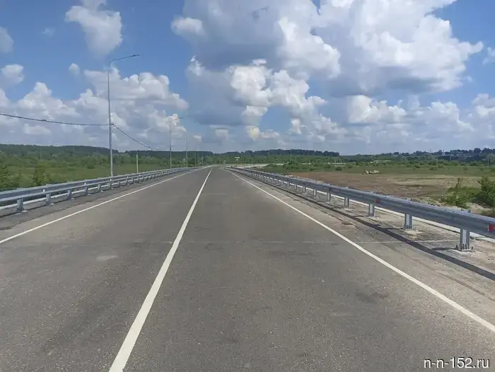 Traffic on the western bypass of Arzamas is open according to a temporary scheme.