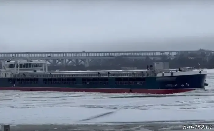 "Krasnoye Sormovo" conducts sea trials of a new dry-cargo vessel on the Volga.