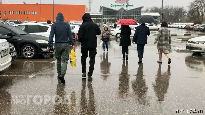 К началу апреля в Нижегородскую область ожидаются дожди, сырая погода и мокрый снег.