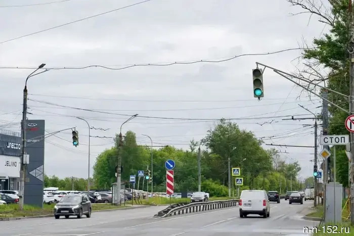 На Московском шоссе установят 19 «умных» светофоров.