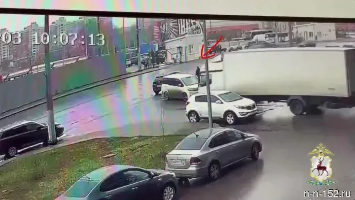 A video of a fatal hit-and-run on a pedestrian in Meshchera has emerged.