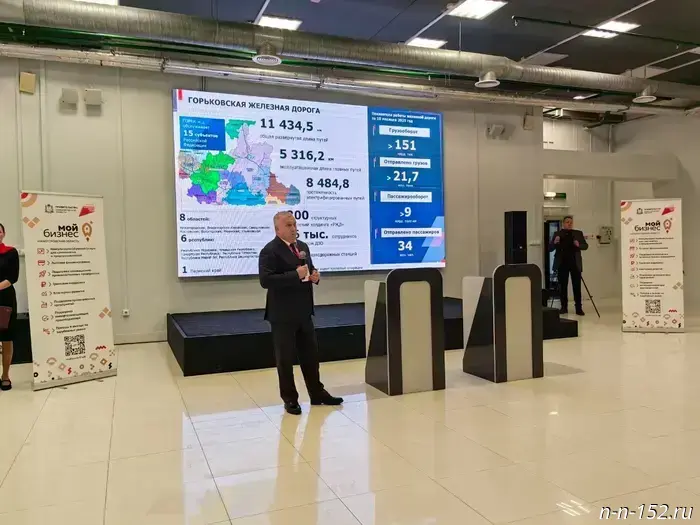 More than 110 Nizhny Novgorod entrepreneurs participated in the Russian Railways Supplier Day.