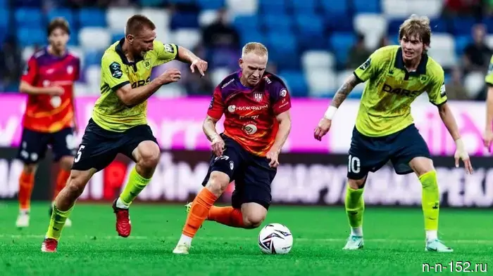 FC "Nizhny Novgorod" drew with Ulyanovsk "Volga".