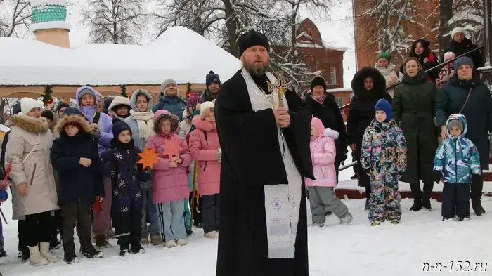 A traditional procession of the Khristoslavs was held in the Sarov deanery.