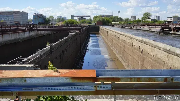 The storage facilities are being drained at the NCA before the start of the second phase of reconstruction.