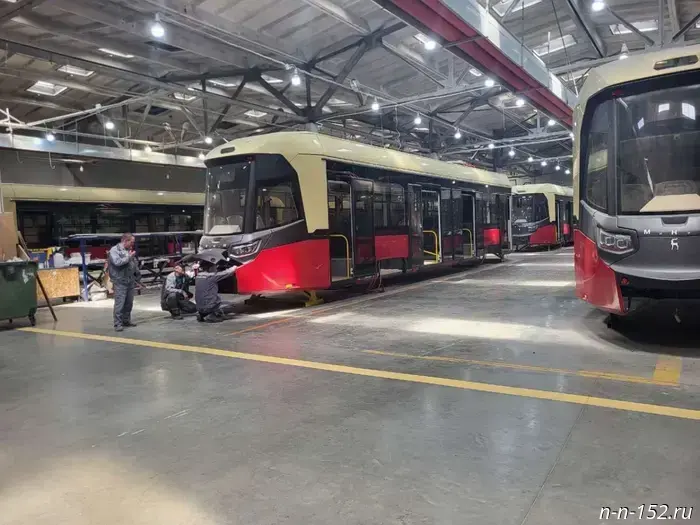 The production of the Nizhny Novgorod electric transport manufacturer increased by 10% thanks to the federal project "Labor Productivity."