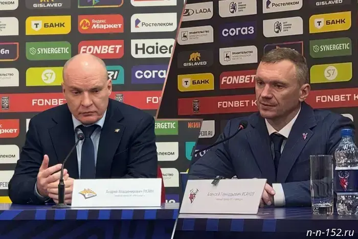 The head coaches of Torpedo and Metallurg nearly fought after the match.