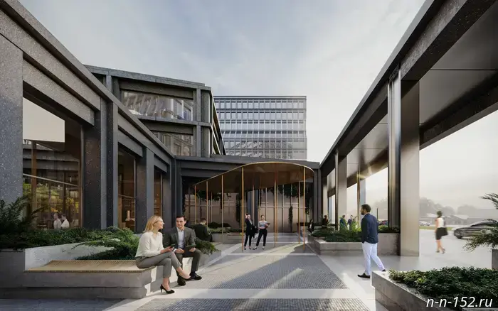 Nizhny Novgorod residents were shown the design of the future science center near the Metro Bridge.