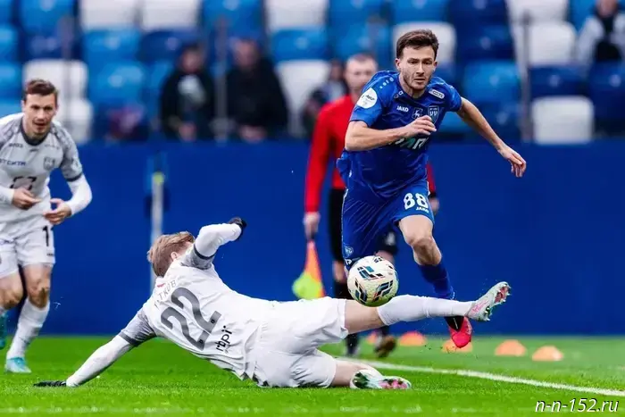 The match between Pari NN and Kaliningrad's Baltika ended in a draw.