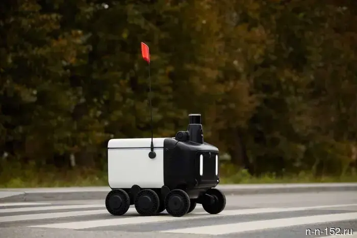 Роботы для доставки начнут функционировать в трех округах Нижнего Новгорода.