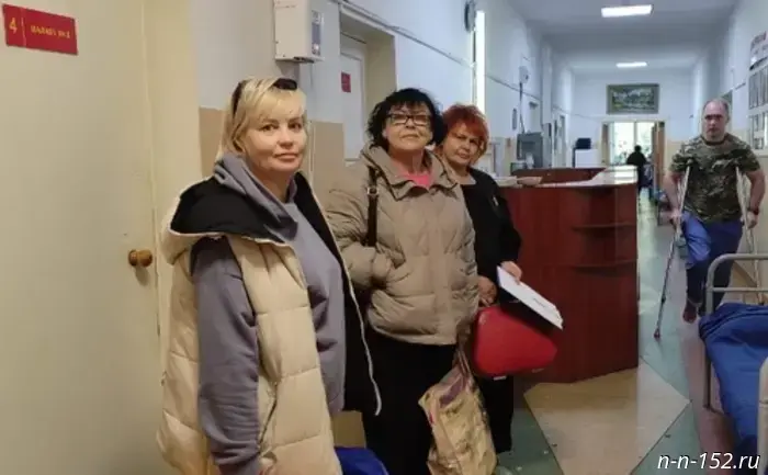 Volunteers from the Pokrov Social Center of the Voskresensk Deanery of the Nizhny Novgorod Diocese visited the military hospital in Mulin.