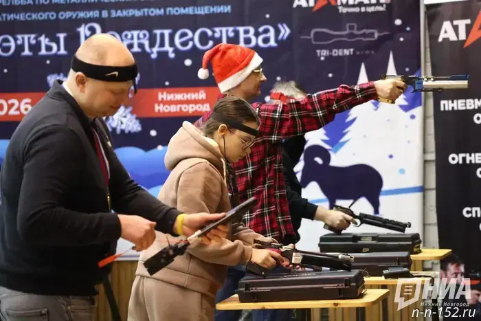В Нижнем Новгороде состоялся турнир по стрельбе из пневматического оружия.