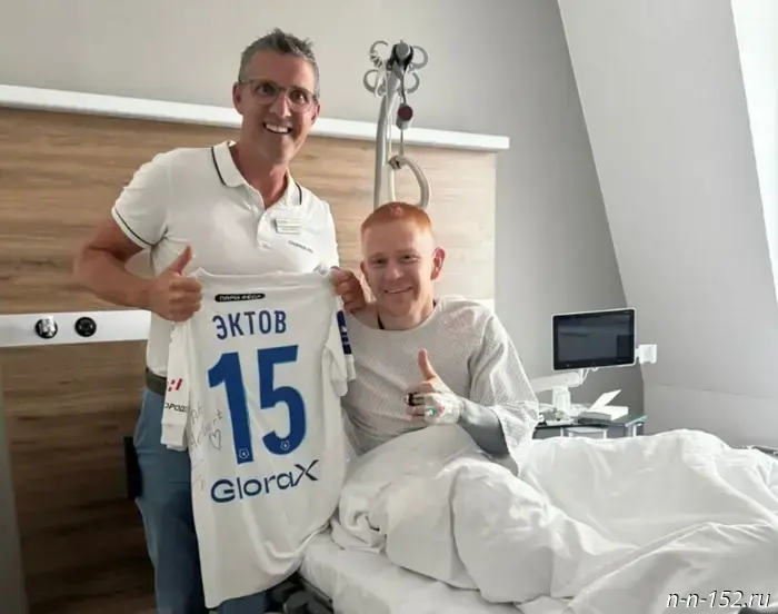 Pari NN defender Ektov underwent a second operation on his knee.