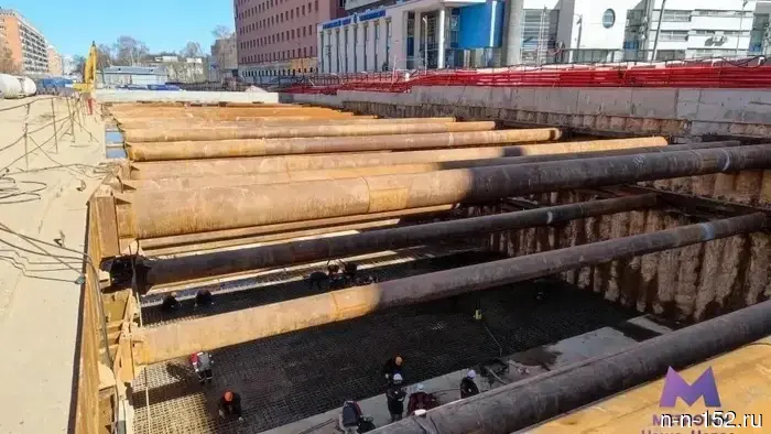 A new stage of preparation for the metro pit in Nizhny Novgorod has begun.