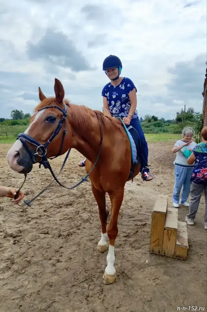 Horseback riding sessions are held for deaf and hard of hearing residents of Nizhny Novgorod with the support of the Presidential Grants Foundation.
