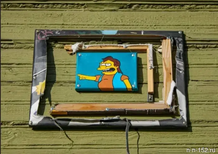 В Студеном квартале появился новый персонаж из "Симпсонов".