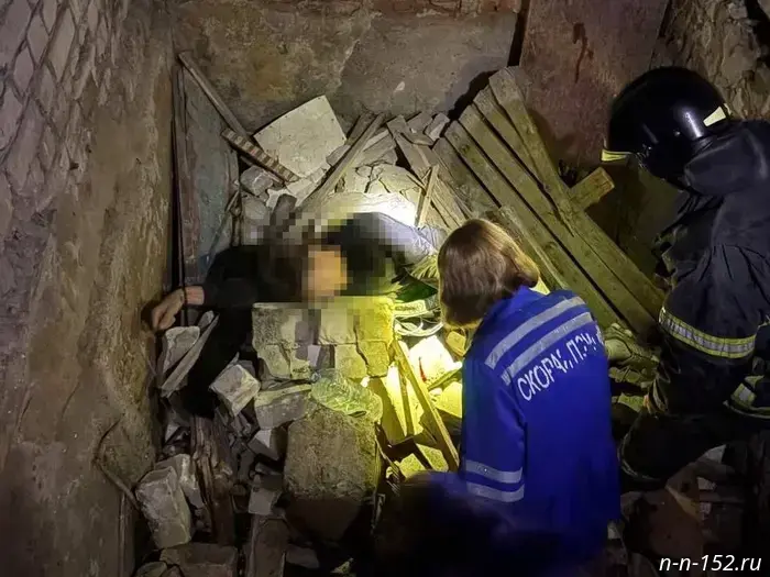 16-летний юноша упал в заброшенную шахту в Ворсме.