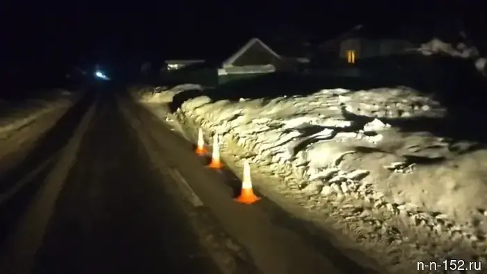 Водитель наехал на пешехода в районе Чкаловска и уехал с места происшествия.