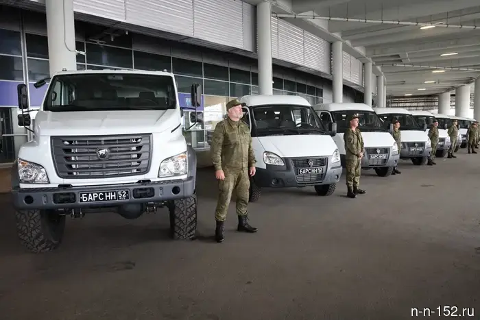Отряд резервистов «БАРС-НН» пополнился 45 новыми автомобилями.