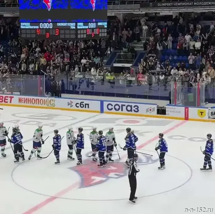 Torpedo snatched a victory from Salavat Yulaev in the season opener.